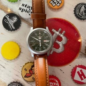 Seiko 5 Green Dial Watch